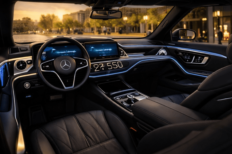 2025 Mercedes-Benz S550 interior 2